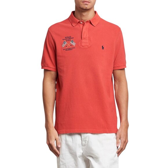 Polo Ralph Lauren Classic Fit July 4thEmbroidered Polo Shirt